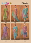 Sparkles By Vipul Organza Desginer Salwar Kameez Wholesale Shop In Surat